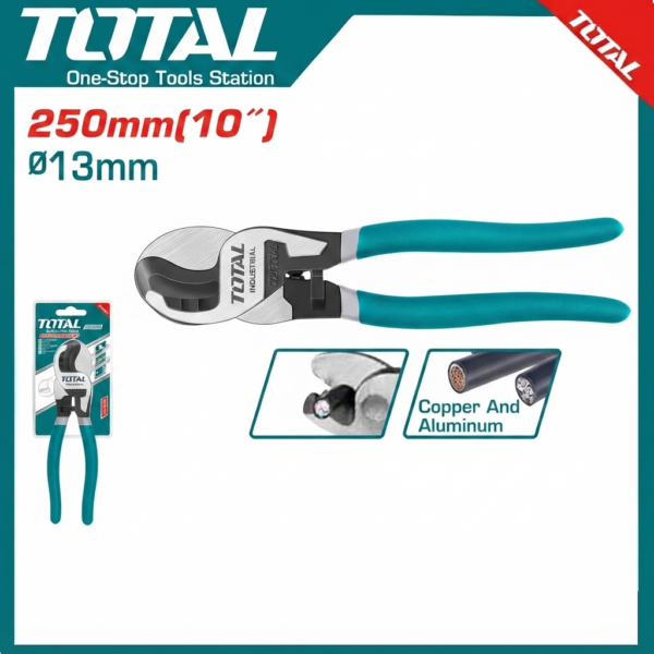 Heavy duty cable cutter 10" THT115102  |  Company: Total  |  Origin: China