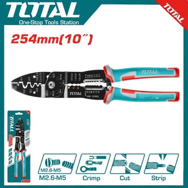 Wire stripper 10" THT15101  |  Company: Total  |  Origin: China