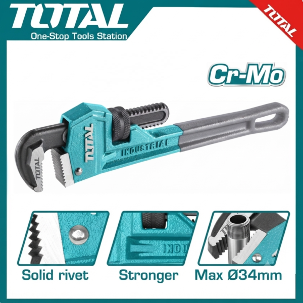 Pipe wrench 36" THT171366 |  Company: Total  |  Origin: China