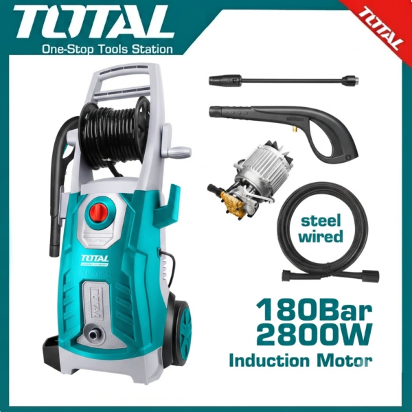 High pressure washer 180Bar TGT11266 |  Company: Total  |  Origin: China