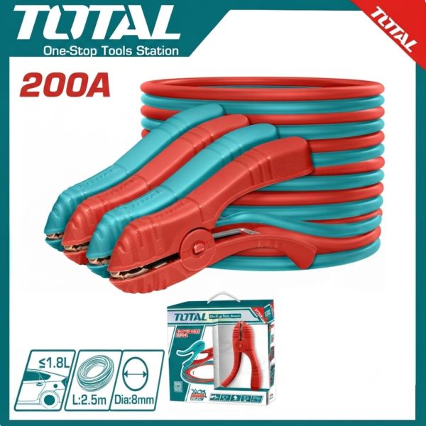 Booster cable 200A PBCA12001 | Company: Total | Origin: China