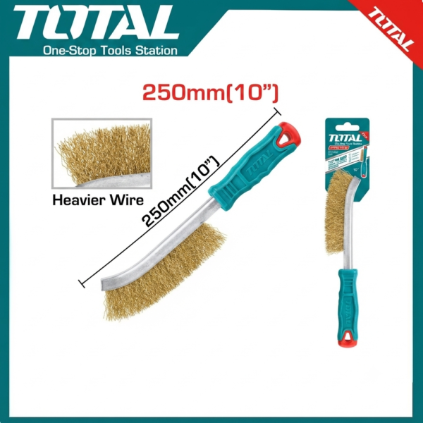 Wire brusher 250mm THT92102  | Company: Total | Origin: China