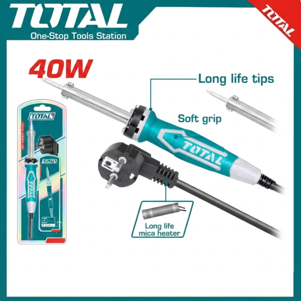 Electric soldering iron 40W TET1406 | Company: Total | Origin: China
