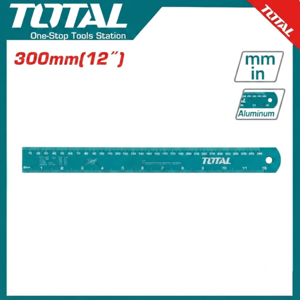 Ruler 30cm TMT633002 | Company: Total | Origin: China