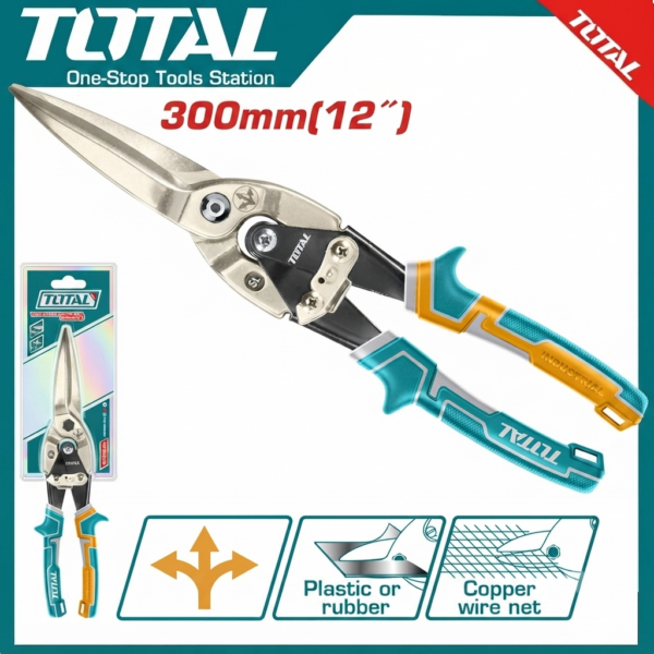 Long straight aviation snip 12" THT525106 | Company: Total | Origin: China