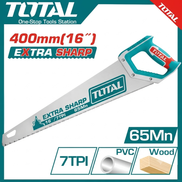 Hand saw 16" THT55400 | Company: Total | Origin: China