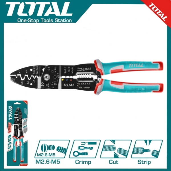 Wire stripper 8.5" THT15851 |  Company: Total  |  Origin: China