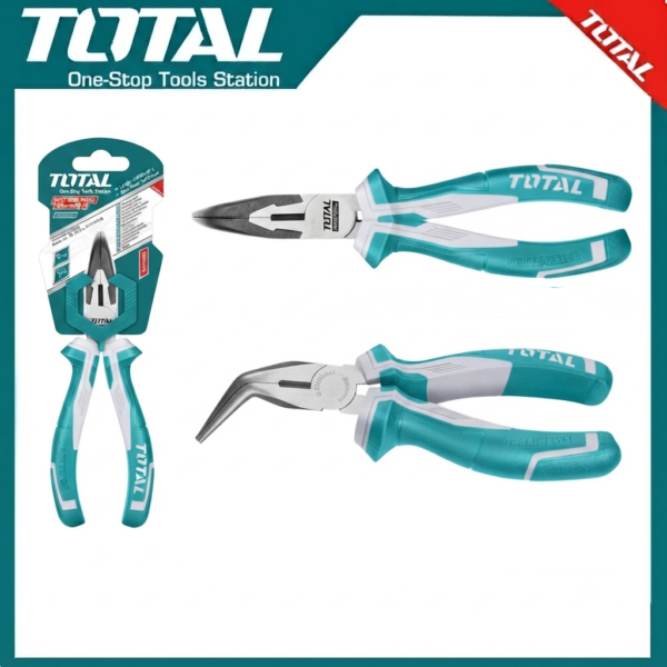Bent nose pliers 6" THT24616 |  Company: Total | Origin: China