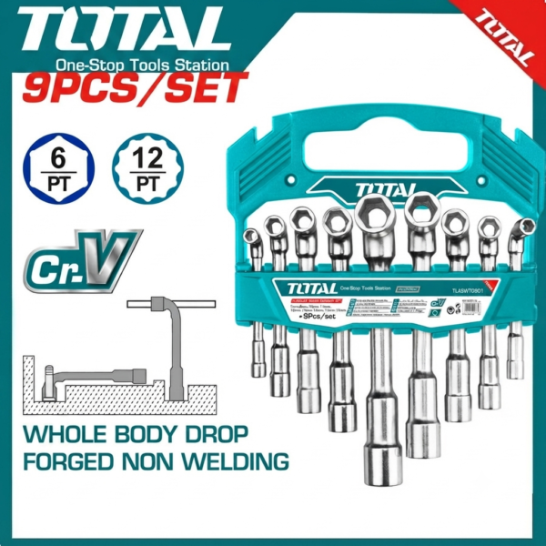 L-angled Socket  Wrench TLASWT0901 | Company: Total | Origin: China