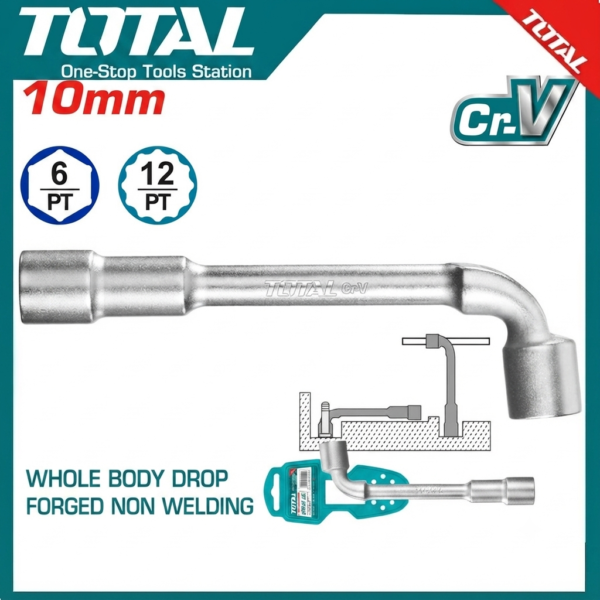 L-angled Socket Wrench 10mm THWL1006 | Company: Total | Origin: China