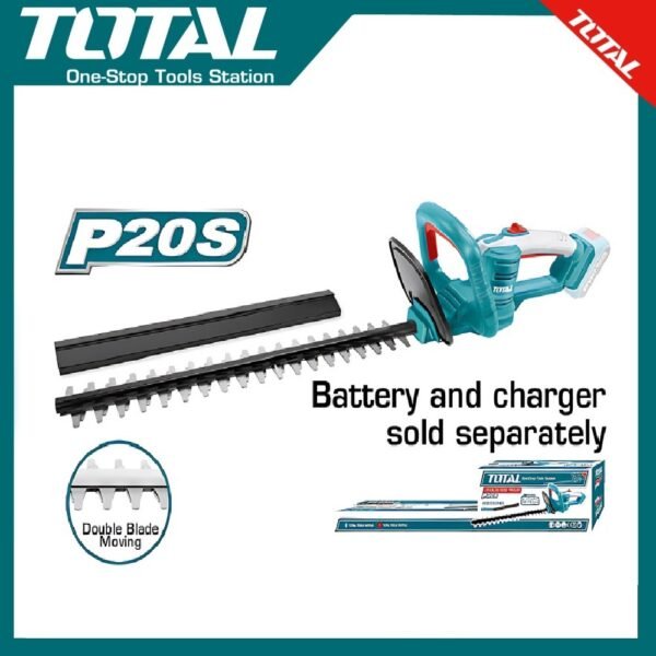 Cordless Hedge Trimmer 18" 20V THTLI20018 | Company: Total | Origin: China