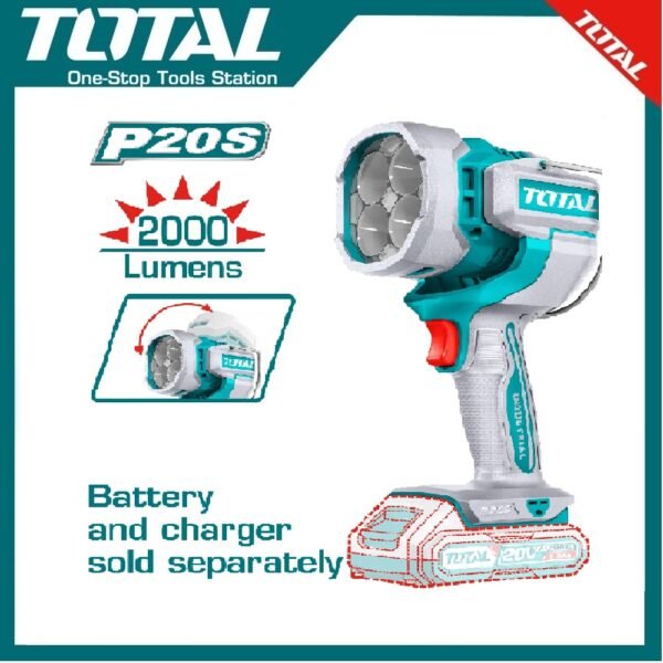 Cordless Work Lamp TWLI2088 | Company: Total | Origin: China