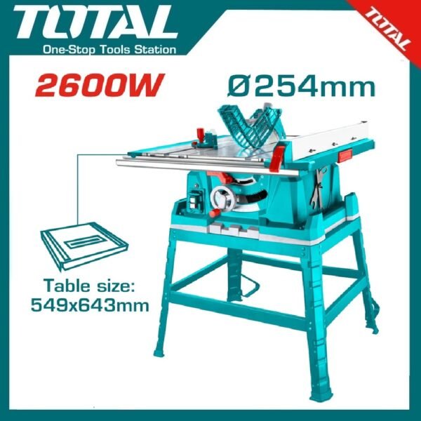 Table Saw 10" TS526043 | Company: Total | Origin: China