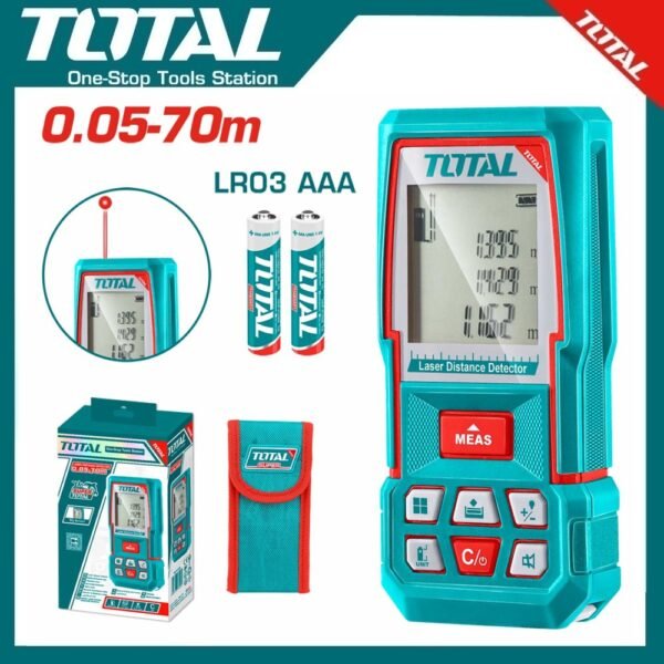 Laser Distance Detector 70m TMT57026 | Company: Total | Origin: China