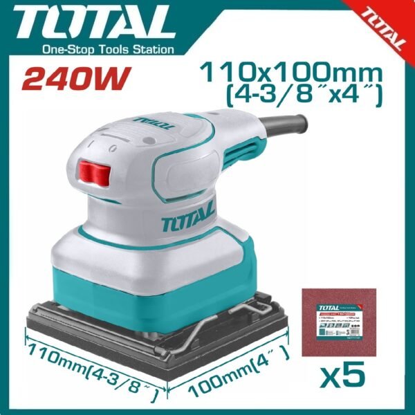 Palm Sander 110mmx100mm TF2241108 | Company: Total | Origin: China