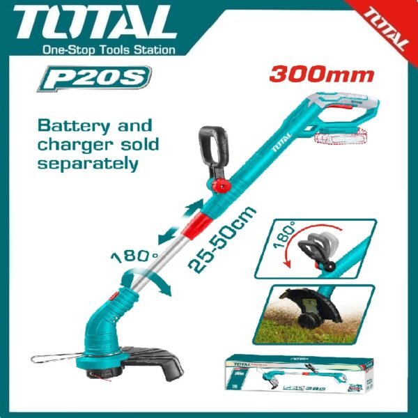 Cordless Grass Trimmer 20V TGTLI20018 | Company: Total | Origin: China