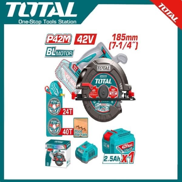 Cordless Circular Saw 7" TSLI4218511 | Company: Total | Origin: China