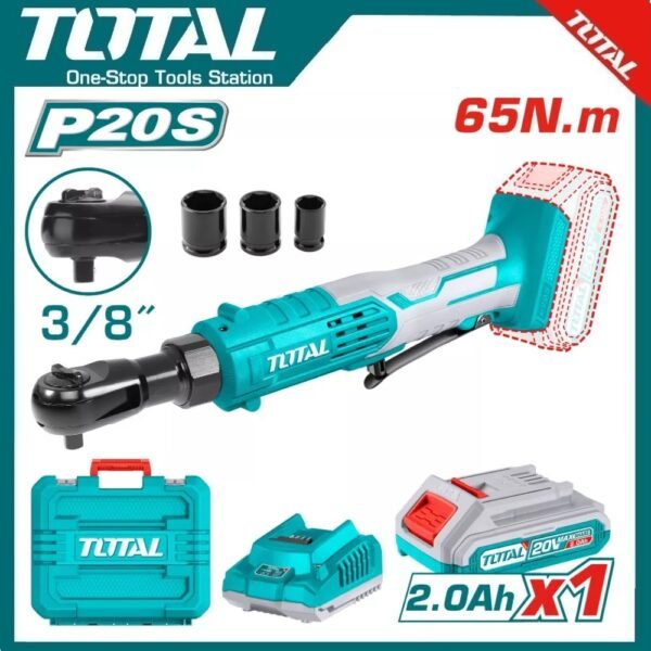 Cordless Drive Ratchet 65Nm TDRLI2060152 | Company: Total | Origin: China
