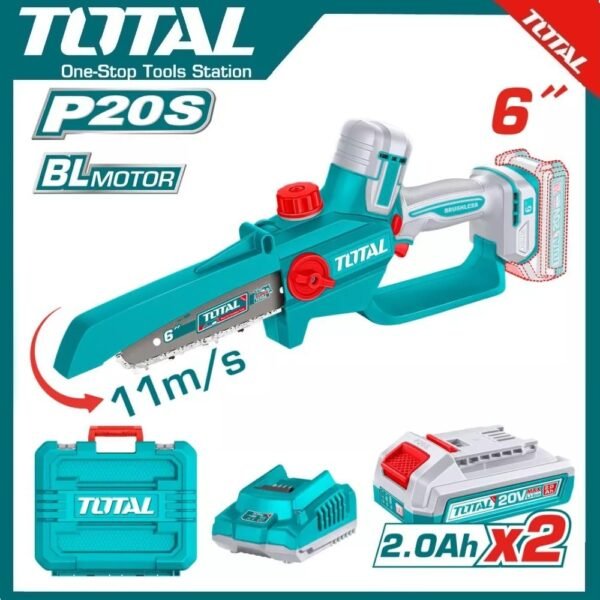Cordless Pruner Saw 6" TGSLI20662 | Company: Total | Origin: China