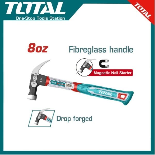 Claw Hammer 220g THCH61008 | Company: Total | Origin: China