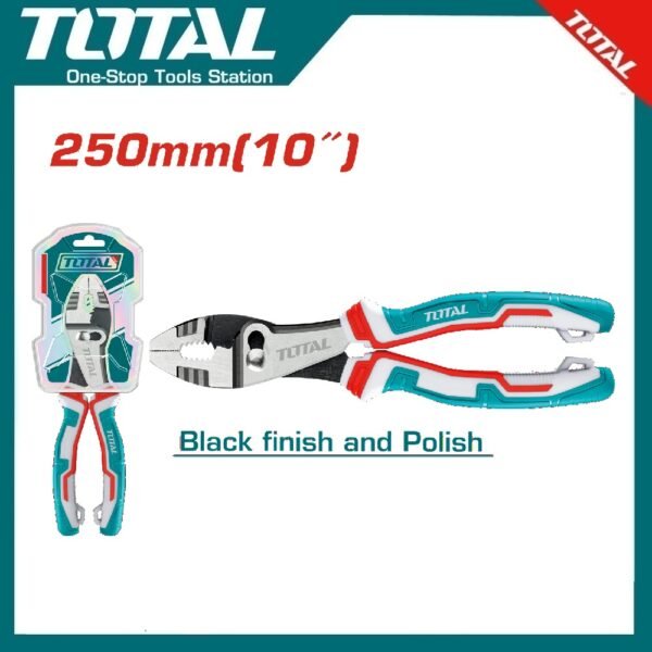 Slip Joint Pliers 10" THT118102 | Company: Total | Origin: China