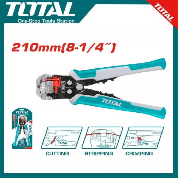 Automatic Wire Stripper 210mm THT15246 | Company: Total | Origin: China