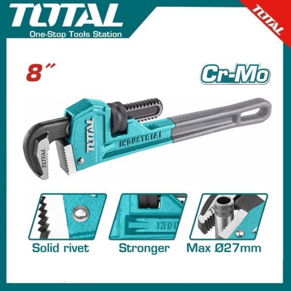 Pipe Wrench 8" THT170806 | Company: Total | Origin: China
