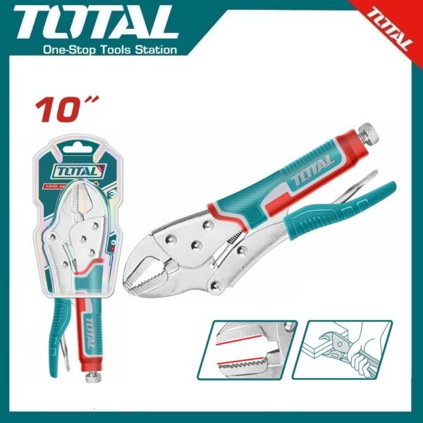 Straight Jaw Plier 10" THT191002 | Company: Total | Origin: China