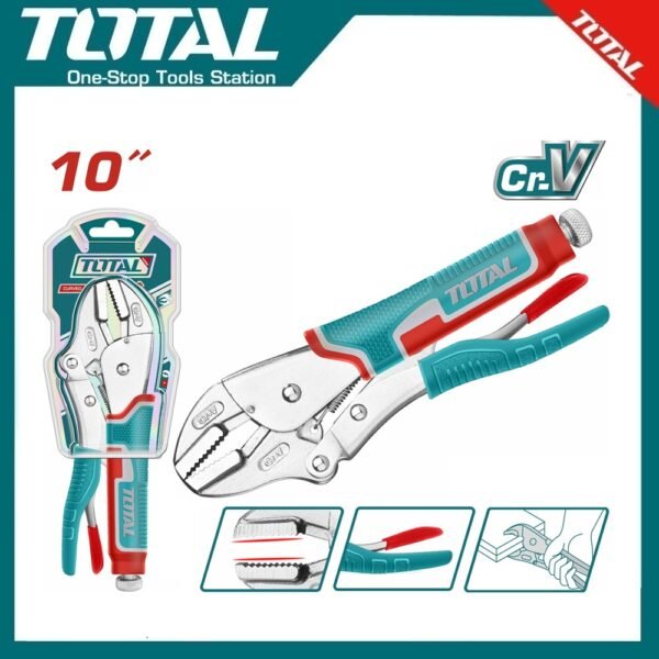 Straight Jaw Plier 10" THT191005 | Company: Total | Origin: China