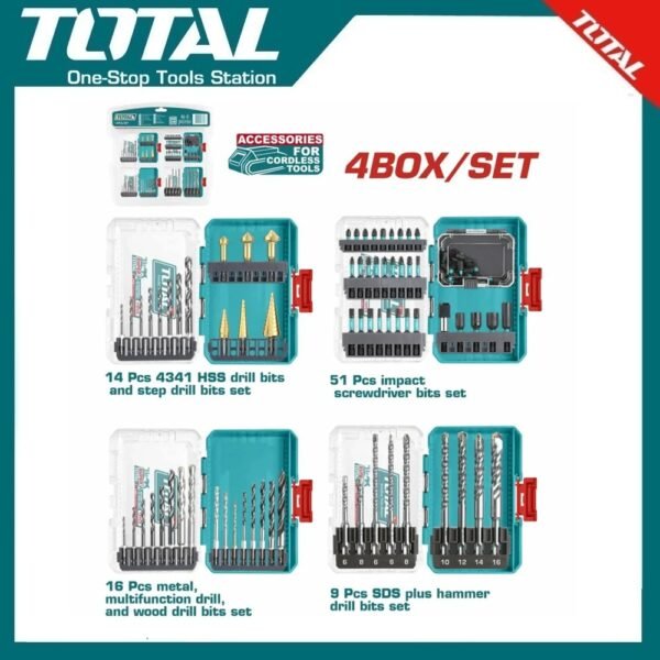 Accessories For Cordless Drill & Rotary Hammer TOS24094 | Company: Total | Origin: China