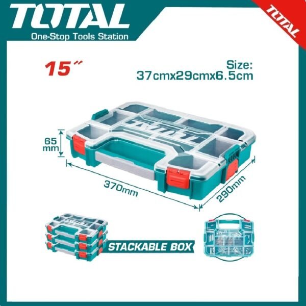 Plastic Organizer 15" TPBX1151 | Company: Total | Origin: China