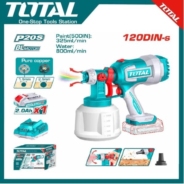 Lithium-Ion Spray Gun 20V TSGLI20042 | Company: Total | Origin: China