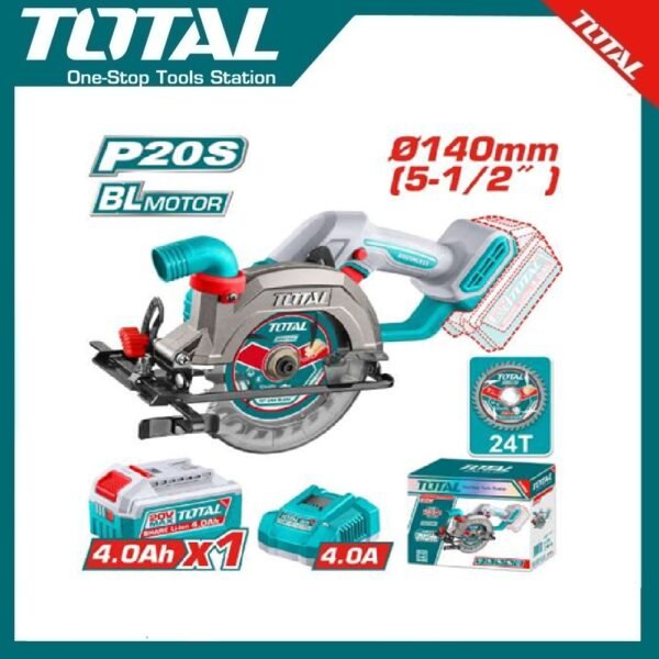 Cordless Circular Saw 5.5" TSLI14023 | Company: Total | Origin: China