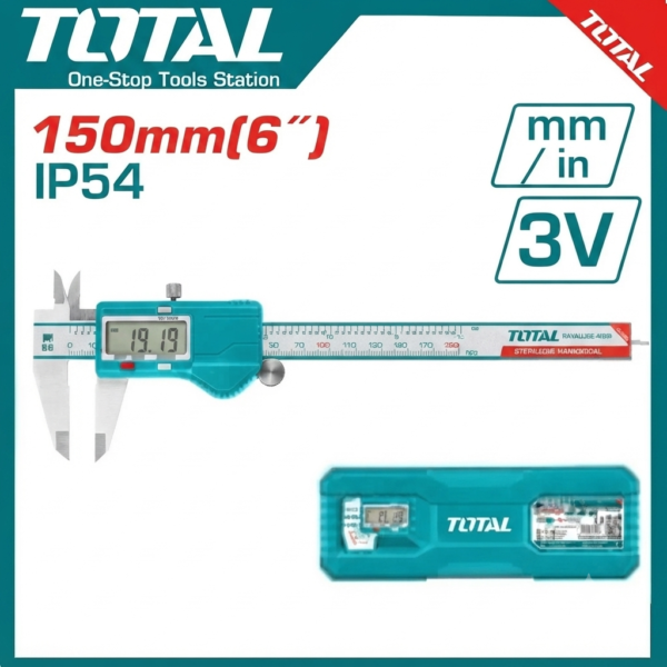 Digital Caliper 8" TMT322006 | Company: Total | Origin: China