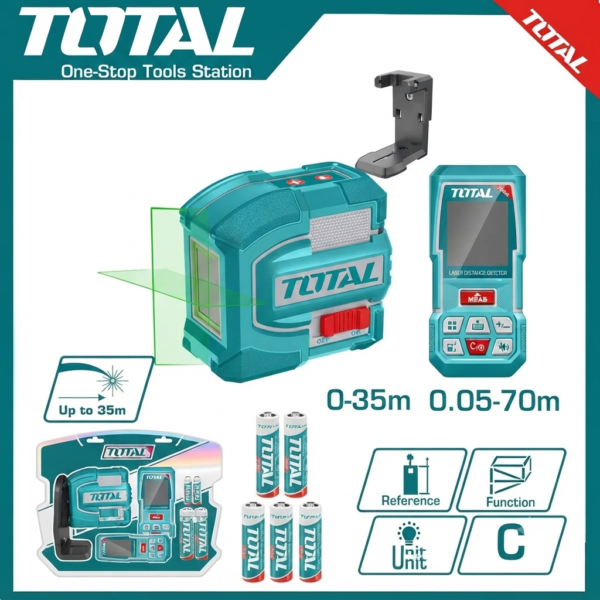 Laser level and distance measuring kit TOSLL0401 | Company: Total | Origin: China