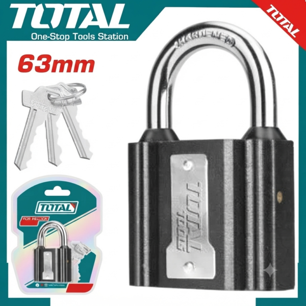 Iron Padlock 63mm TLK31631 | Company: Total | Origin: China