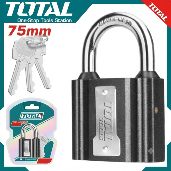 Iron Padlock 75mm TLK31751 | Company: Total | Origin: China