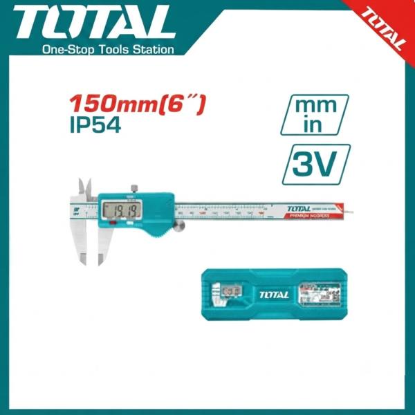 Digital Caliper 6" TMT321506 | Company: Total | Origin: China