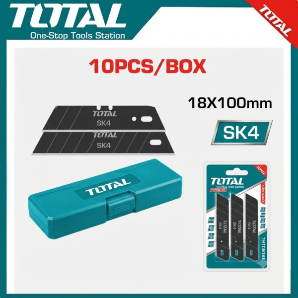 10 Pcs 18mm knife blades set THTCB181 | Company: Total | Origin: China
