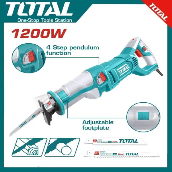 Reciprocating Saw 8.5" TS1001201 | Company: Total | Origin: China