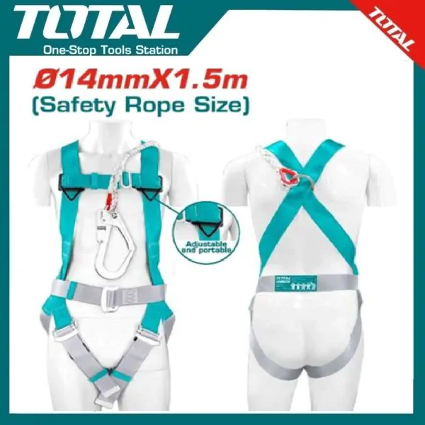 Safety Harness 14mm*1.5m TSH501415 | Company: Total | Origin: China